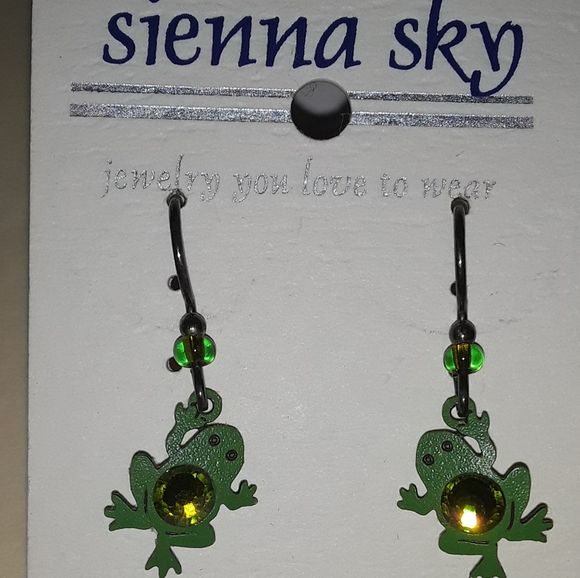 Sienna Sky Jewelry - Frog earrings